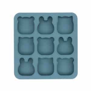 Moule multiportions en silicone bleu pour enfants We Might Be Tiny