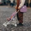 Sac à langer violet pour poupée Olli Ella